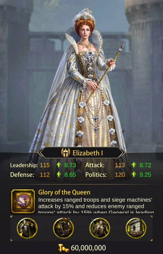 Image of Evony General - Elizabeth I